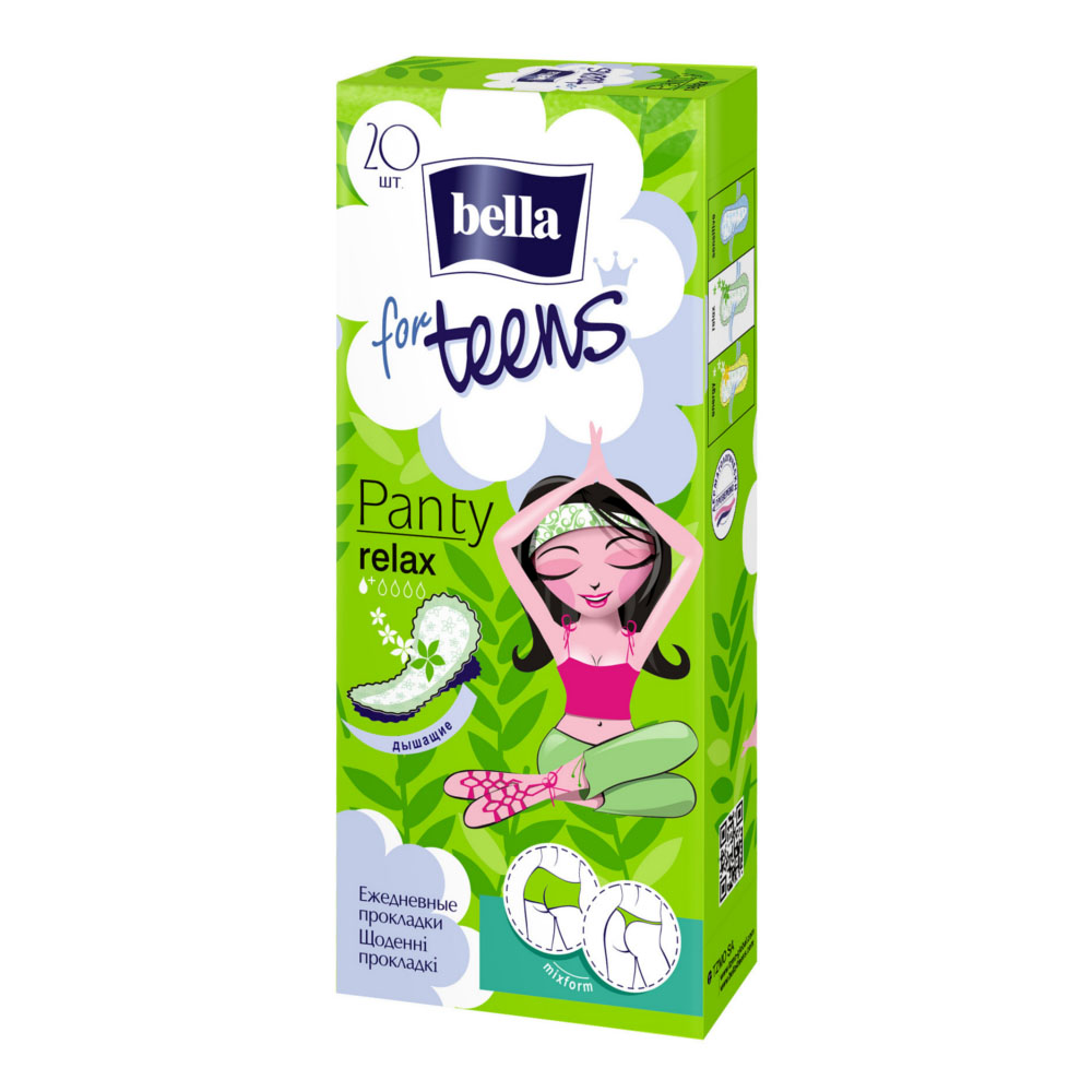 Прокладки Bella Panty For Teens Relax Deo 20 шт