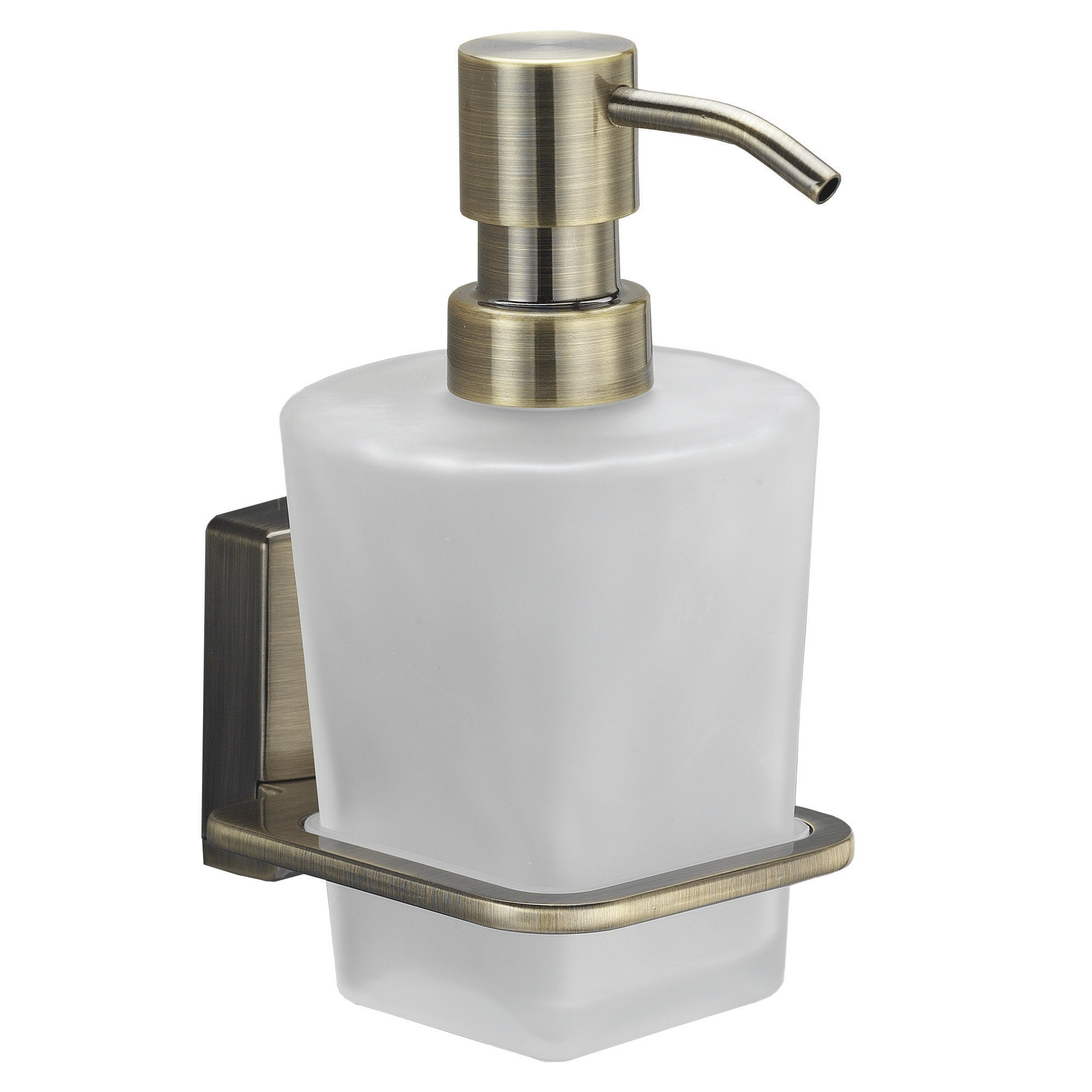 Дозатор жидкого мыла К-5299, навесной WasserKraft настольный держатель с дозатором жидкого мыла artwelle матовое стекло хром awe 003