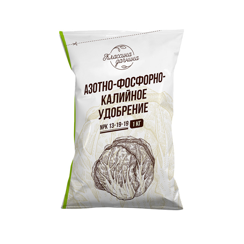 Азотно-фосфорно-калийное НОВ-АГРО 1 кг