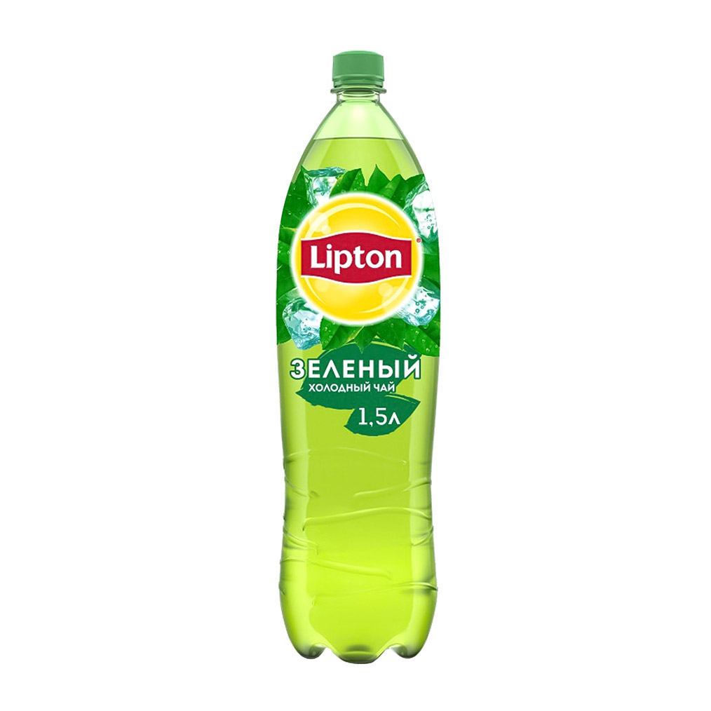 Холодный чай Lipton Зеленый 1,5 л холодный чай lipton липтон персик 1 литр пэт 12 шт в уп