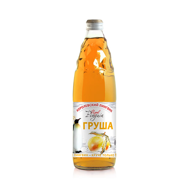 Напиток газированный Королевский Пингвин Груша 0,5 л энергетический напиток gorilla апельсин 0 45 литра ж б 24 шт в уп