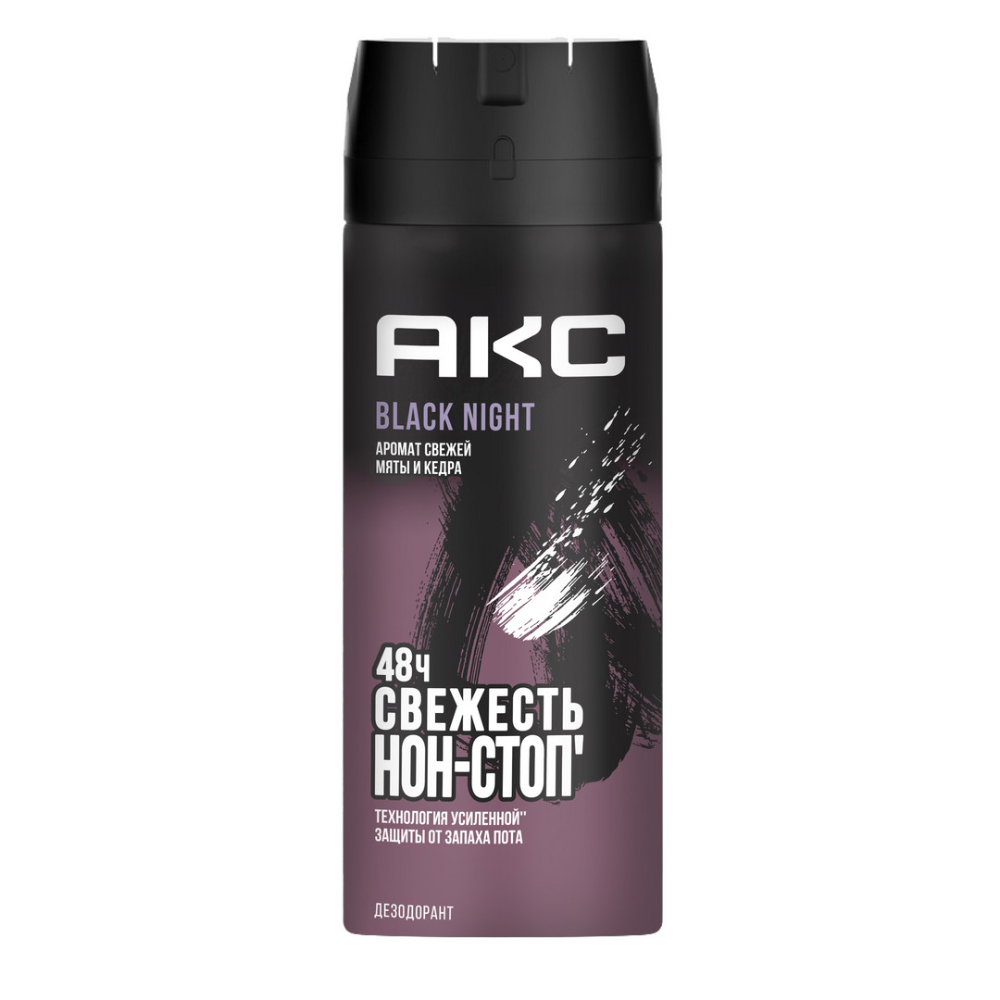 Антиперспирант АКС Black Night 150 мл