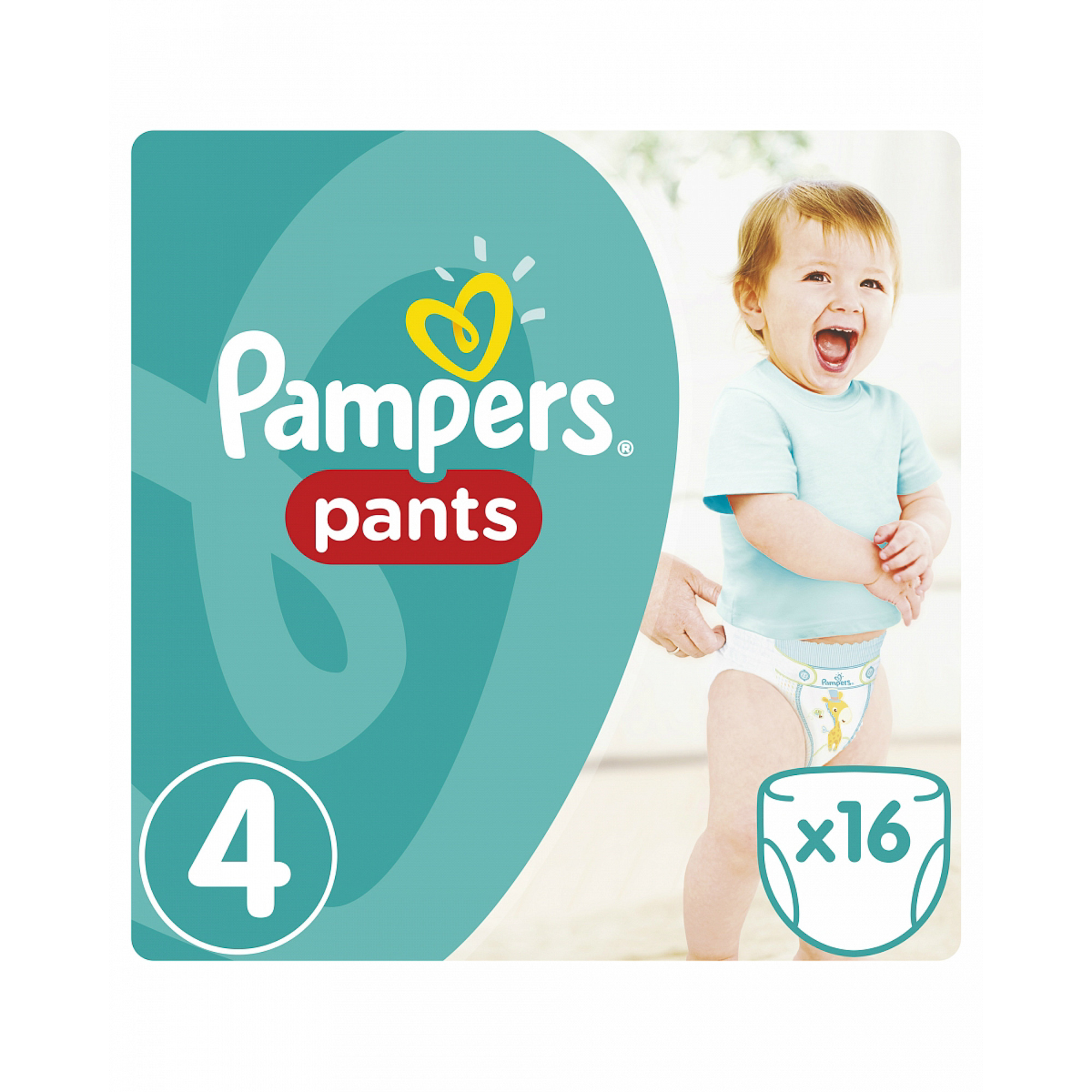 Подгузники-трусики Pampers 9-14кг 16 шт.