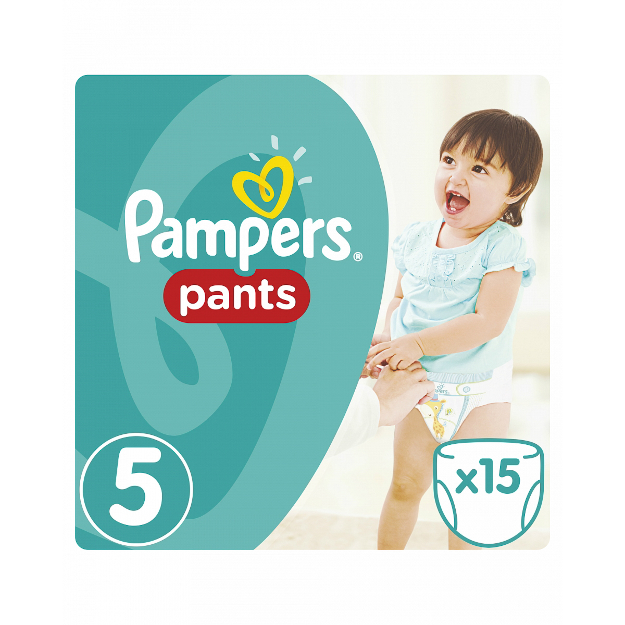 Подгузники-трусики Pampers 12-18кг 15 шт 859₽