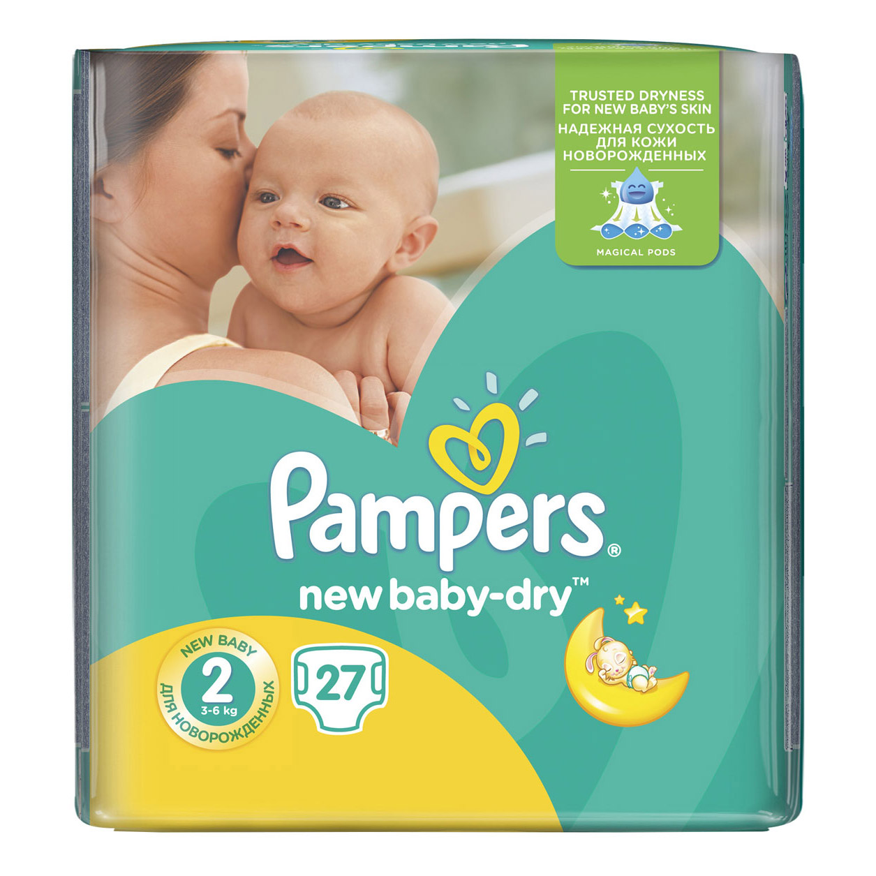 

Подгузники Pampers  3-6кг 27 шт