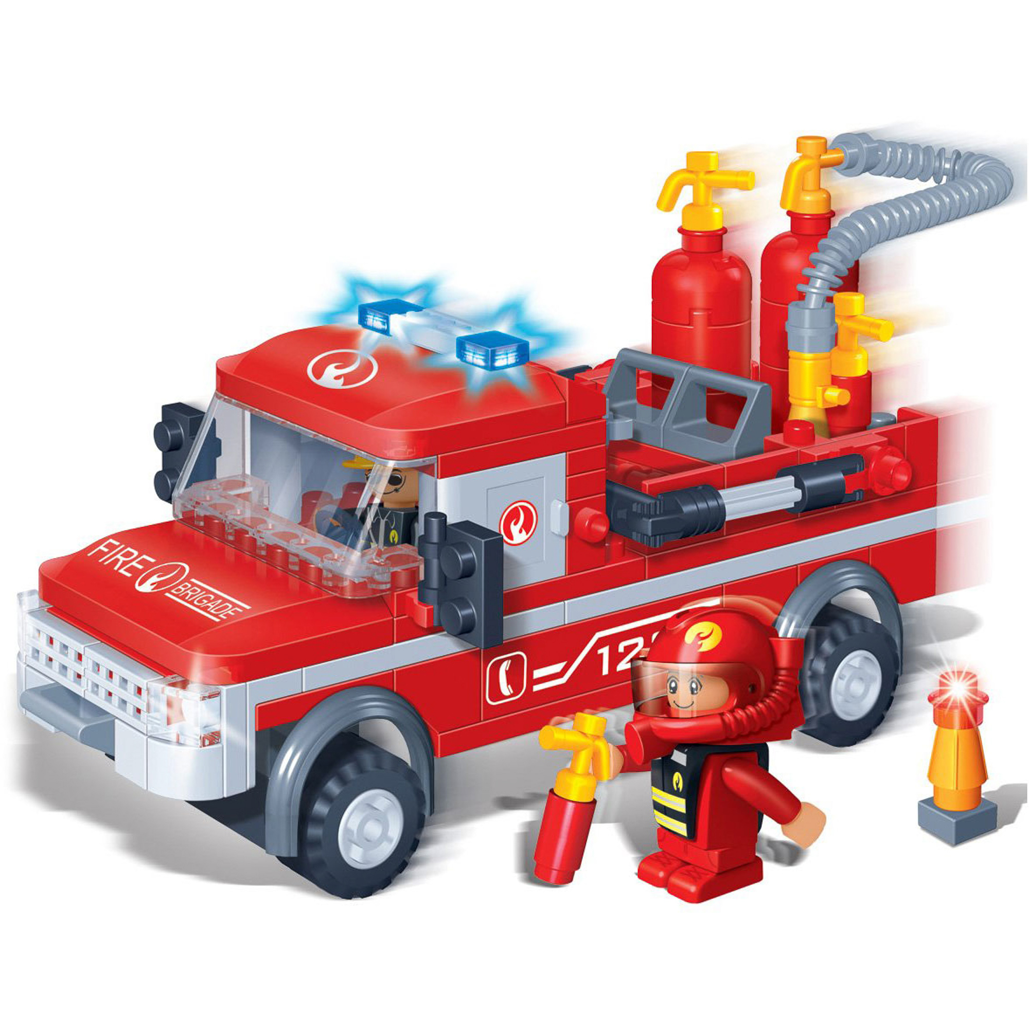 Конструктор BANBAO пожарные 8299 big Fire Truck