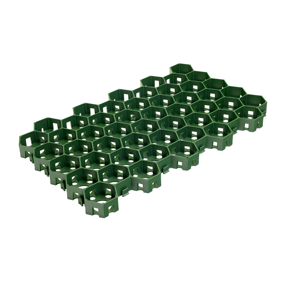 Решетка газонная Vortex 55x34x3,2cм, цвет зеленый