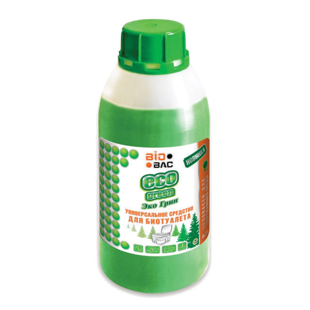 Универсальное средство для биотуалета Еко Грин 500 мл жидкость для биотуалета thetford b fresh green 2 л