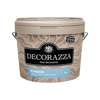 Краска декоративная Decorazza Romano 14 кг декоративная краска decorazza seta oro 1 0кг