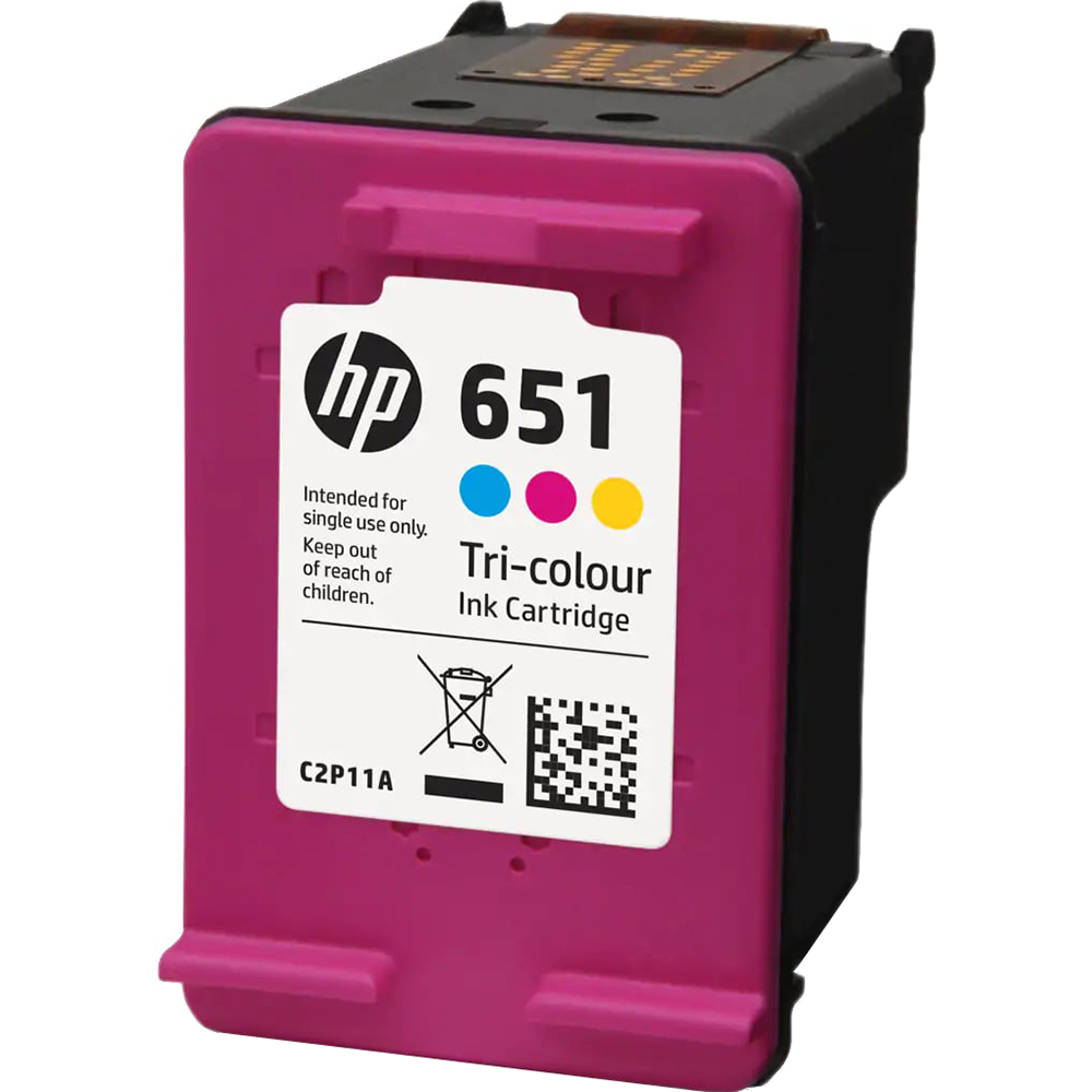 Картридж HP 651 (C2P11AE) Tri-color картридж pl ch564he 122xl для принтеров hp deskjet 1000 1050 1055 2000 2050 3000 3050 color водные