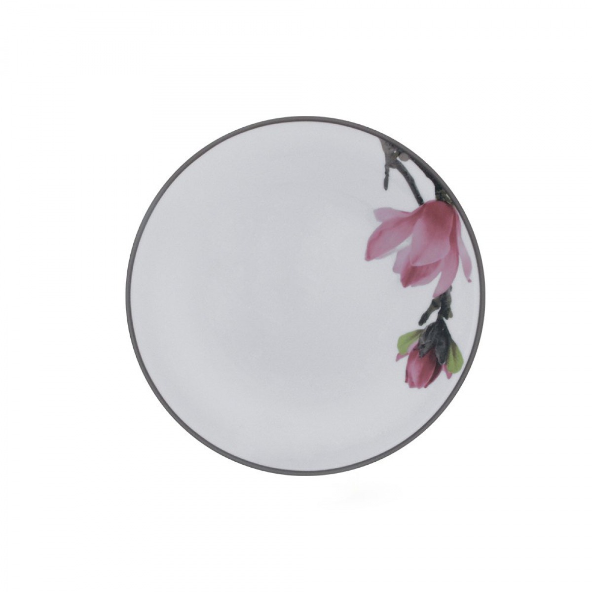 Тарелка десертная Porcel ballet magnolia 22 см тарелка десертная golden opal white купол 19 5 см