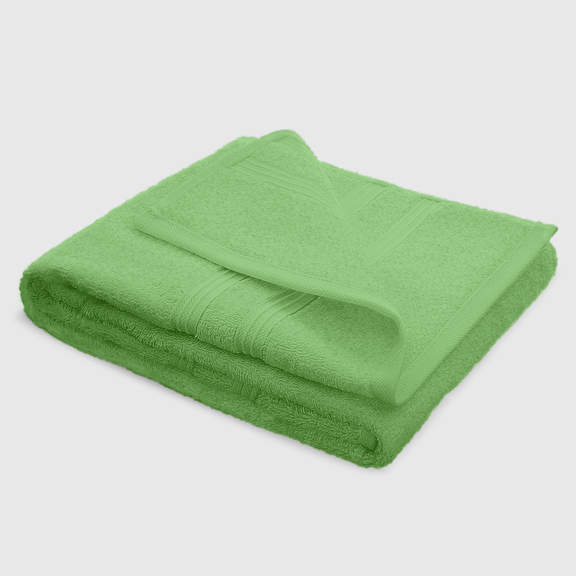 Полотенце махровое 50 х 100 см Bahar Light Green полотенце для ног 50 х 90 см bahar light blue