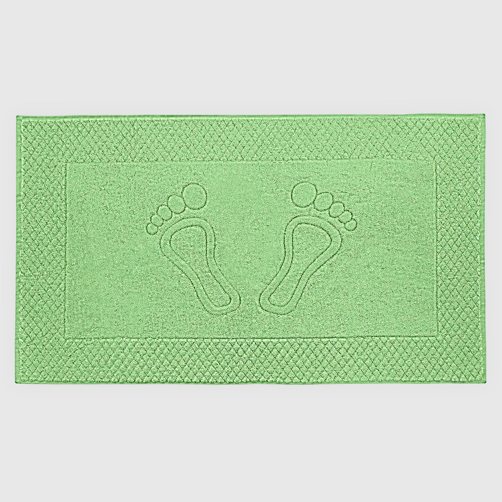 Полотенце для ног 50 х 90 см Bahar Light Green полотенце утро сиреневый р 50х90