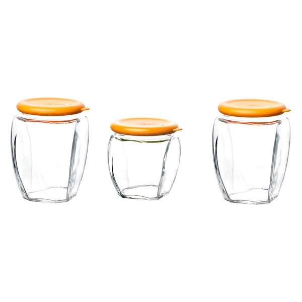 Набор контейнеров Glasslock ig-674 0,35/0,5/0,815 л 3 шт для сыпучих продуктов набор бутылок для масла и соусов 0 25 л 2 пр ig 662 glasslock