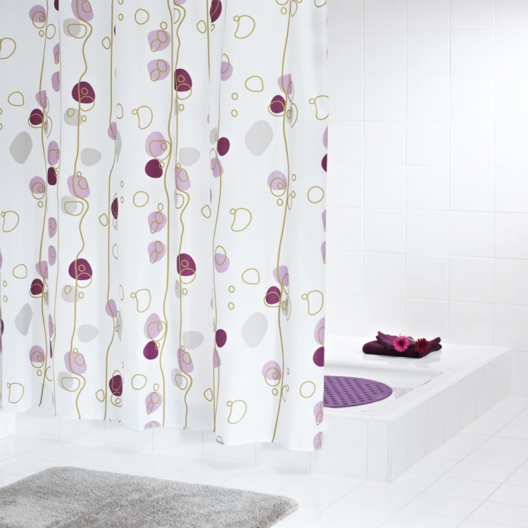 Штора для ванной Ridder Soaring 180x200 см фиолетовый штора для ванной комнаты bacchetta quadro 180x200 см 40100825000