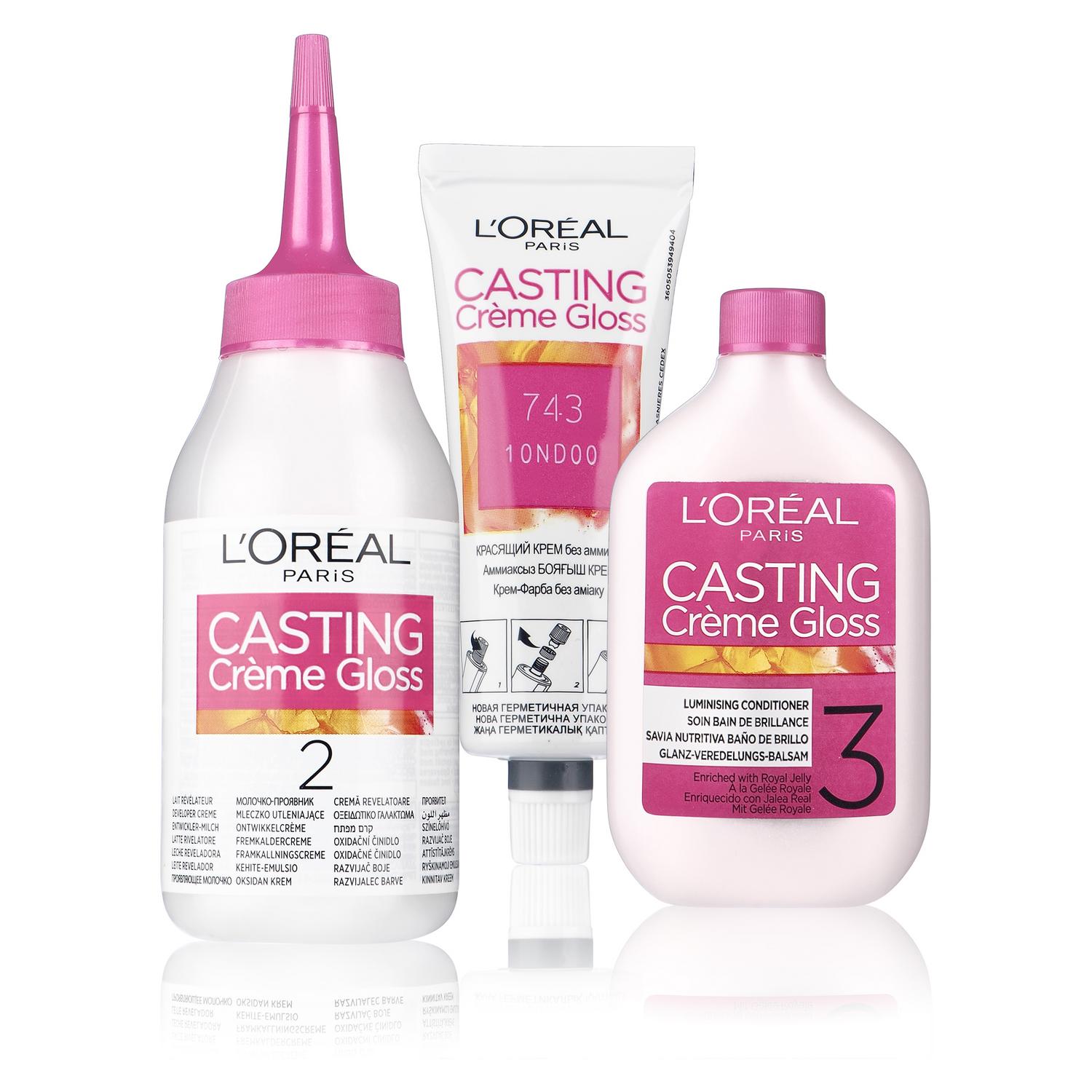 Краска для волос L'Oreal Paris Casting Creme Gloss 680 Шоколадный мокко Вид№5