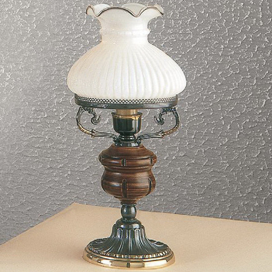 Настольная лампа классика Reccagni angelo 34х17 см бра reccagni angelo rosa 1000