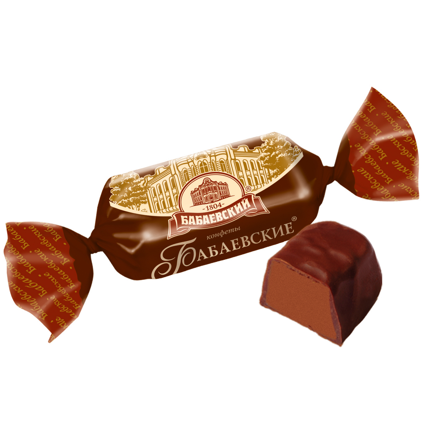 Бабаевский шоколадный вкус конфеты