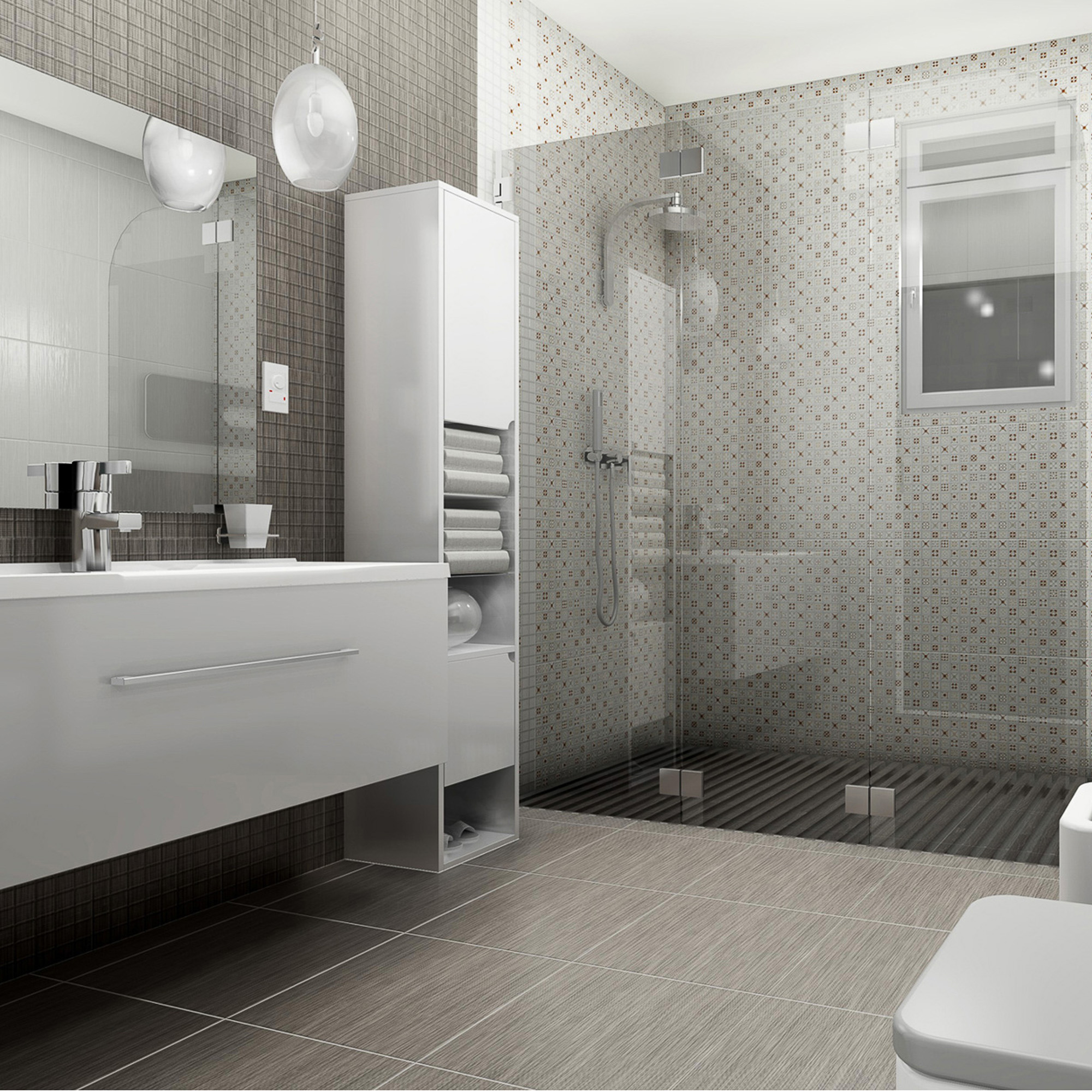 дизайн ванной комнаты фото керамин