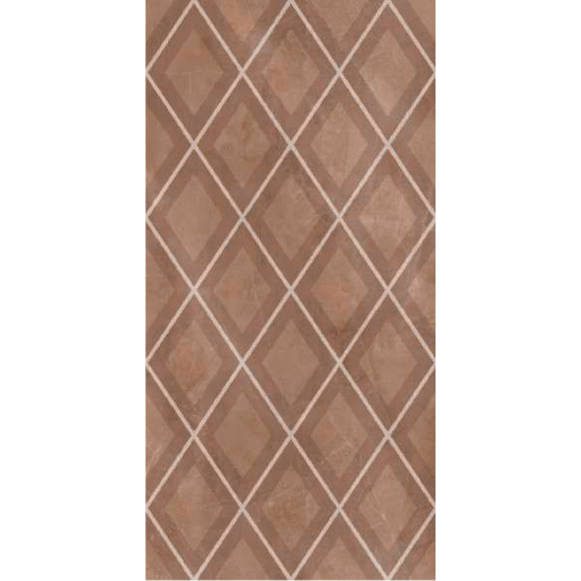 Декор Kerlife Classico Amani Rombi Marron 31,5x63 см плитка kerlife amani classico marron 42x42 см