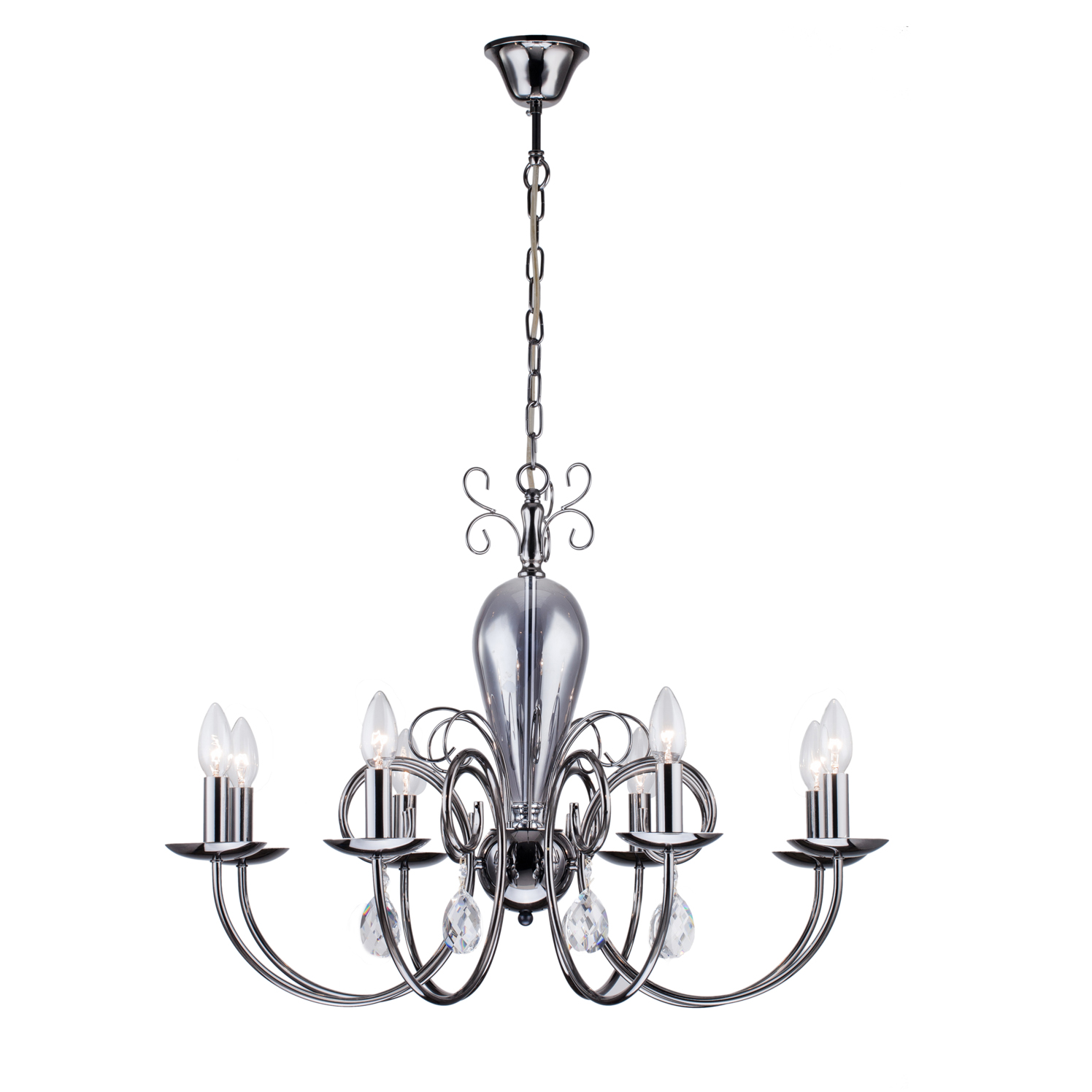 Люстра модерн на цепи Arti Lampadari LAZZARO E 1.1.8 NB