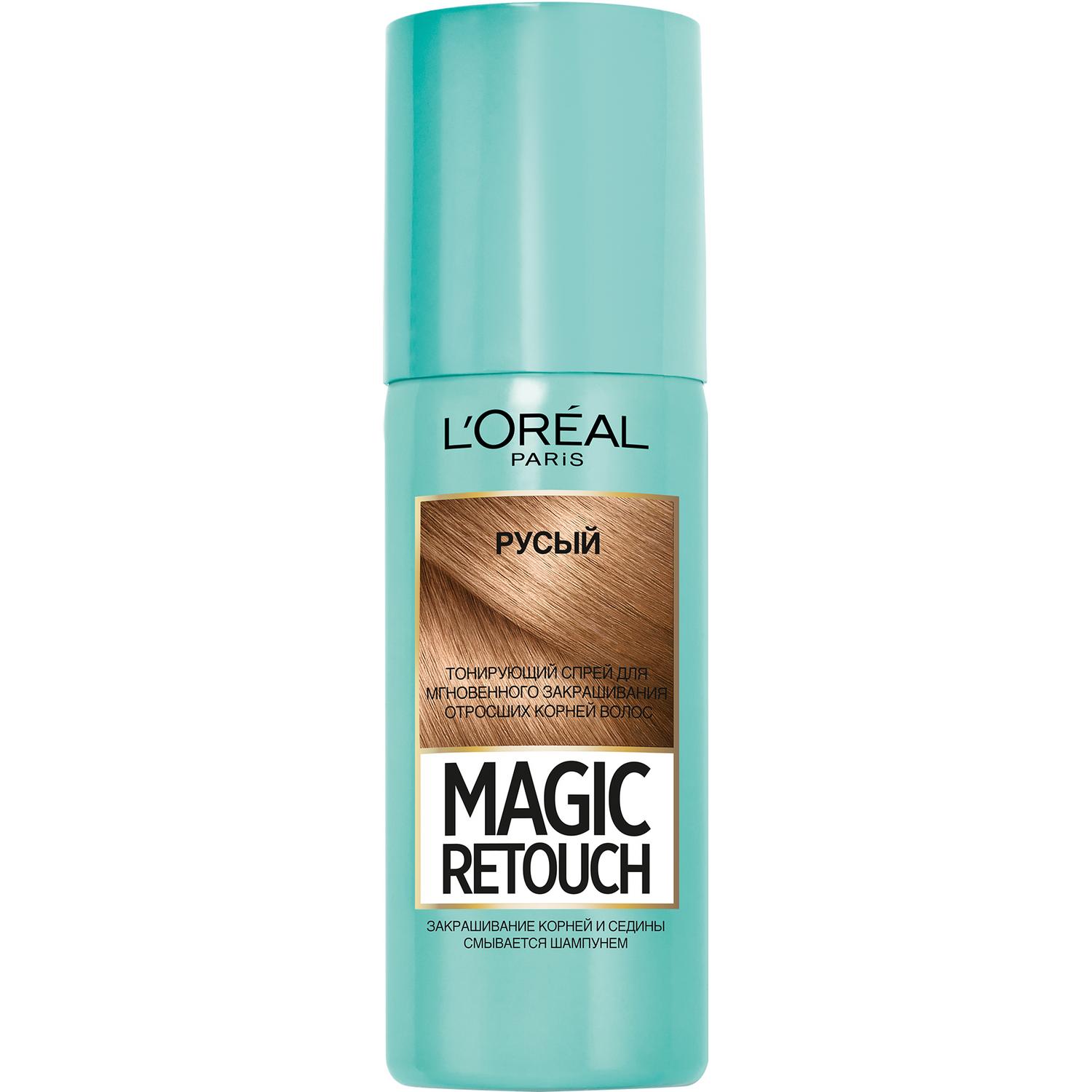 фото Тонирующий спрей для волос l'oreal paris magic retouch 4 русый l'oréal paris