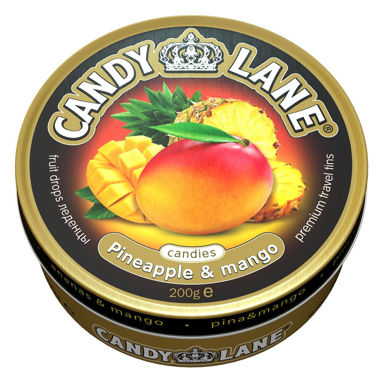 Леденцы Сладкая сказка Candy Lane ананас и манго, 200 г