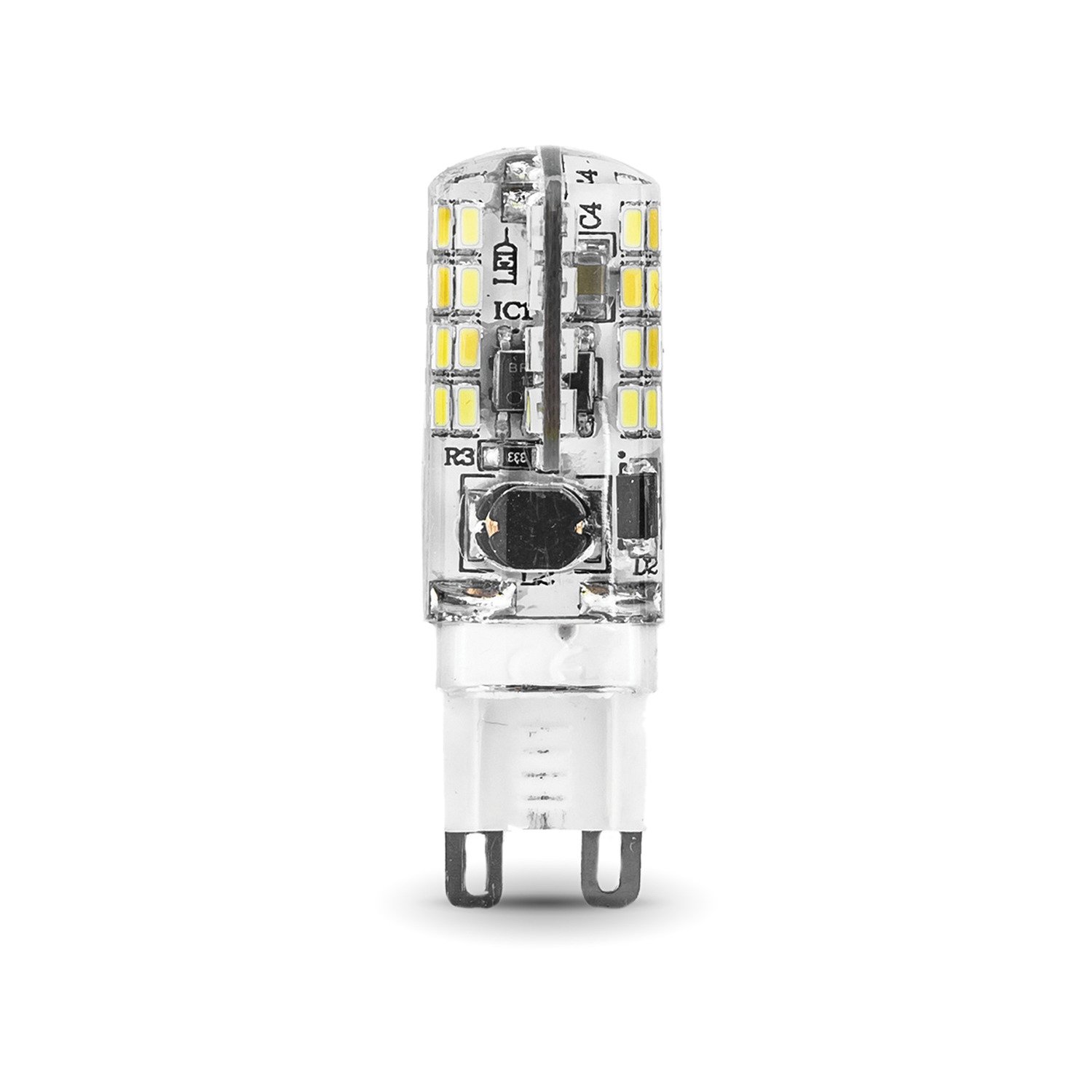 Лампа Gauss LED G9 AC150-265V 3W 230lm 2700K силикон 1/20/200 Вид№2