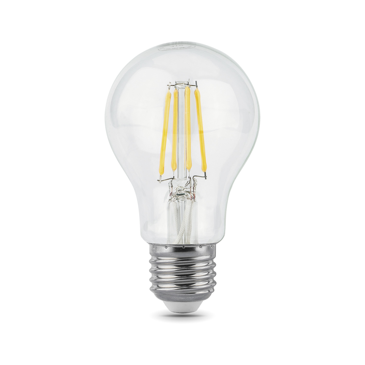 Лампа Gauss LED Filament A60 E27 6W 600lm 2700К 1/10/40 Вид№2