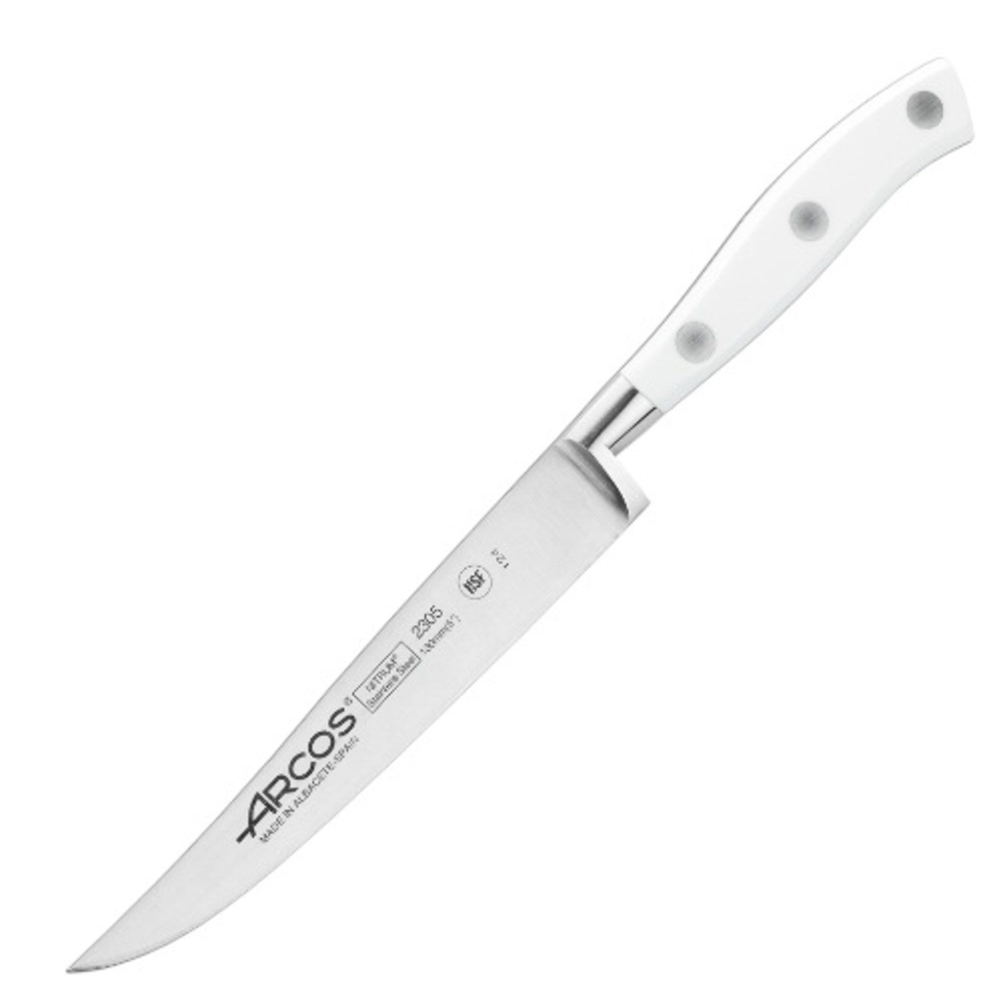 Нож для стейка 13 см riviera blanca Arcos нож кухонный обвалочный 13 см arcos riviera 2315