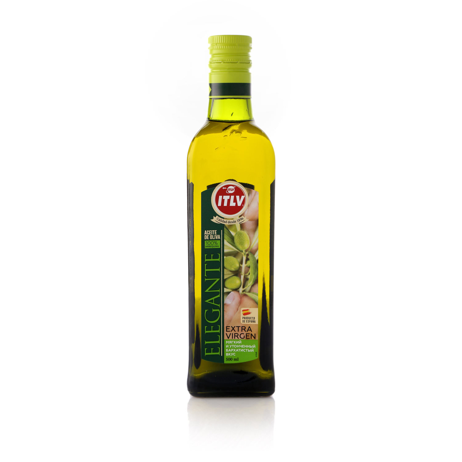 Масло оливковое ITLV Elegante Extra Virgen 500 мл - фото 1