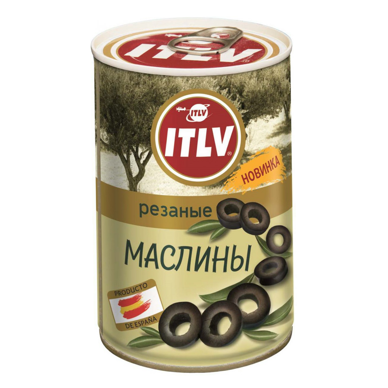 Маслины ITLV резаные 314 мл маслины без косточки itlv clasico 314 мл