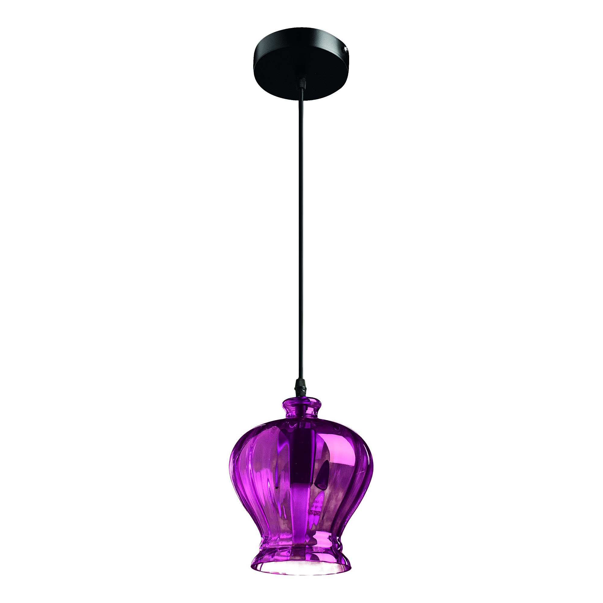 Светильник подвесной Arte Lamp A8127SP-1MG, цвет черный - фото 1