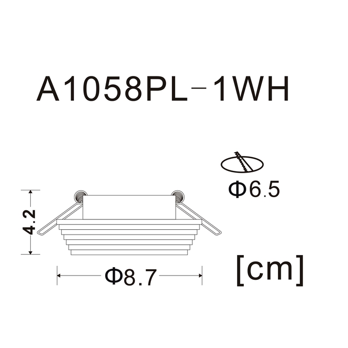 Светильник потолочный ARTELamp A1058PL-1WH Вид№3