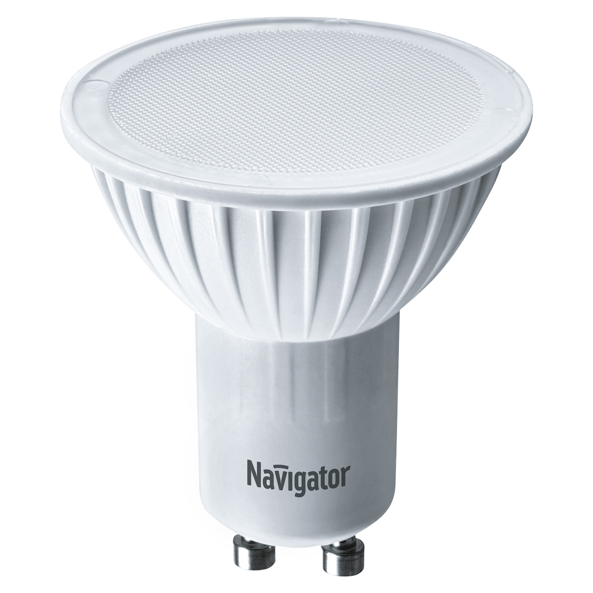 Лампа светодиодная Navigator PAR16 7Вт цоколь GU10 (холодный свет) эра б0032997 светодиодная лампа led mr16 10w 827 gu10 mr16 10вт тепл gu10