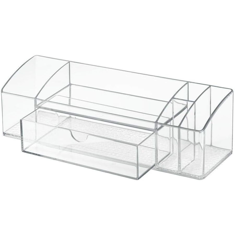 Органайзер Interdesign с выдвижным ящиком пластик 30х7,6х9 см