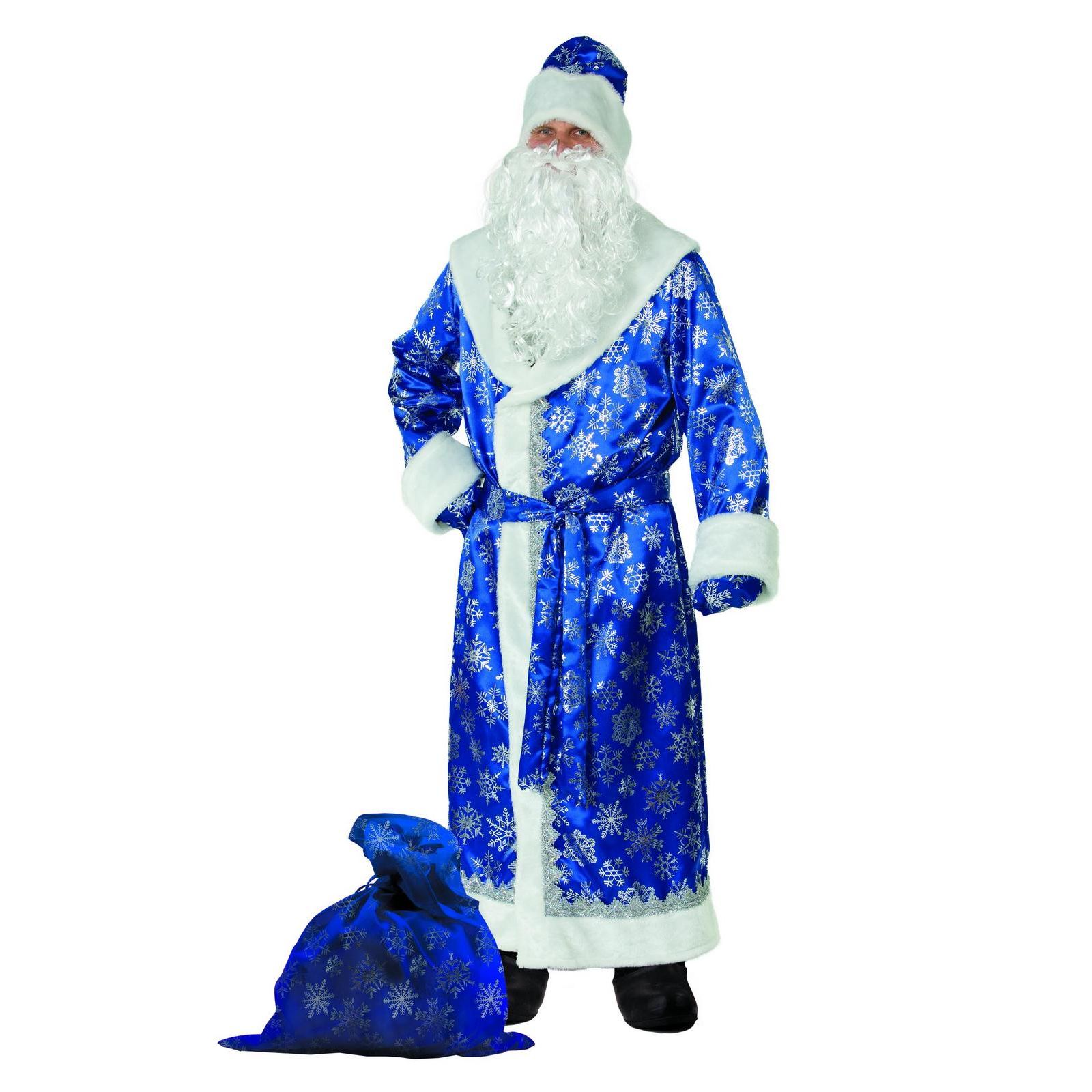 Костюм Батик Дед мороз сатин 54-56 костюм батик мышка иришка 116 см