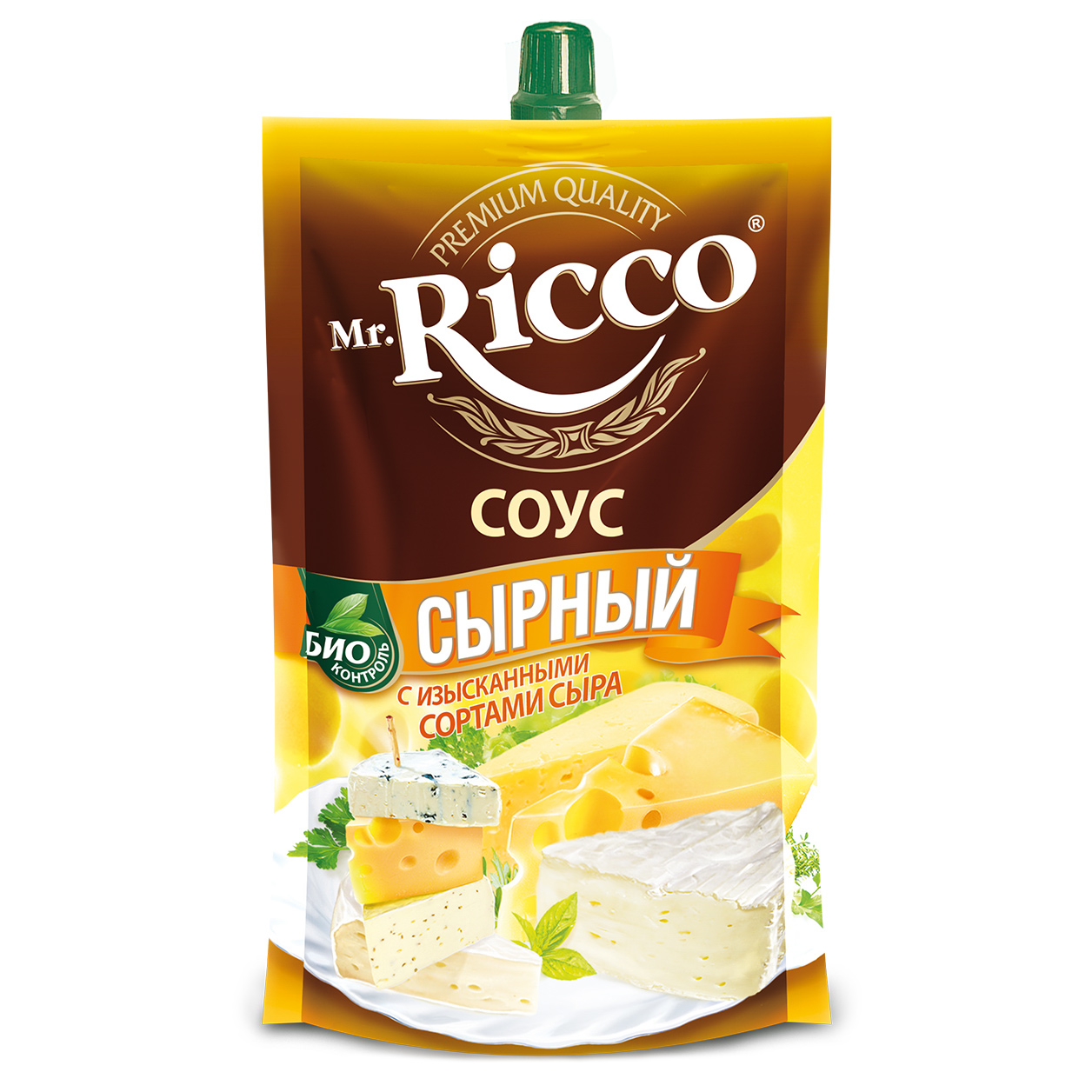 Соус Mr.Ricco Сырный 28% 210 г соус сырный mr ricco с изысканными сортами сыра 210 г