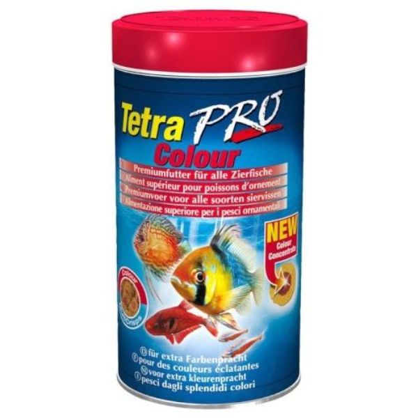 Корм для рыб TETRA Pro Colour для улучшения окраса 500мл корм для рыб tetra pro colour для улучшения окраса 500мл