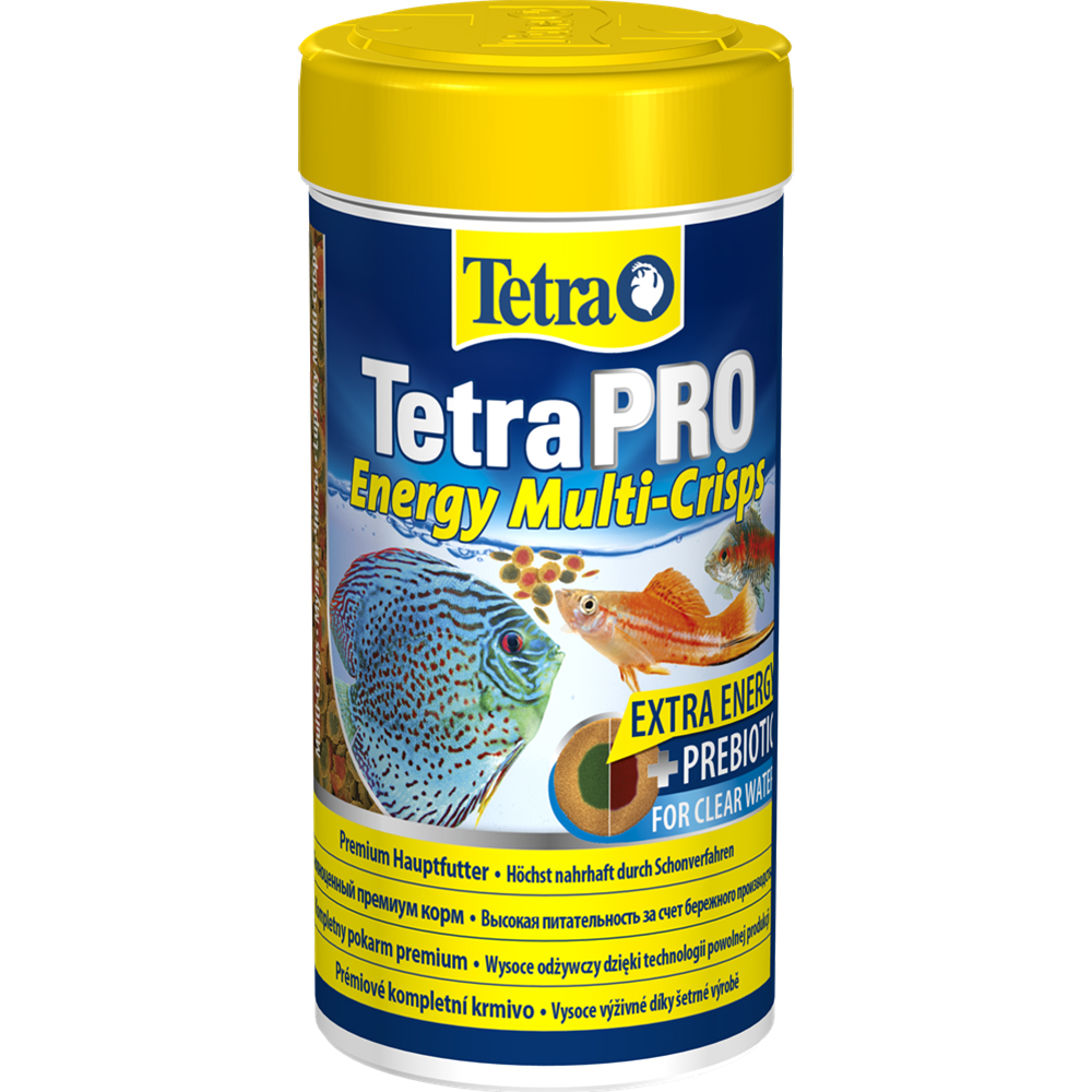 Корм для рыб Tetra Pro Energy Multi-Crisps 500 мл корм для рыб tetra tetramin для всех видов тропических рыб хлопья 1 л