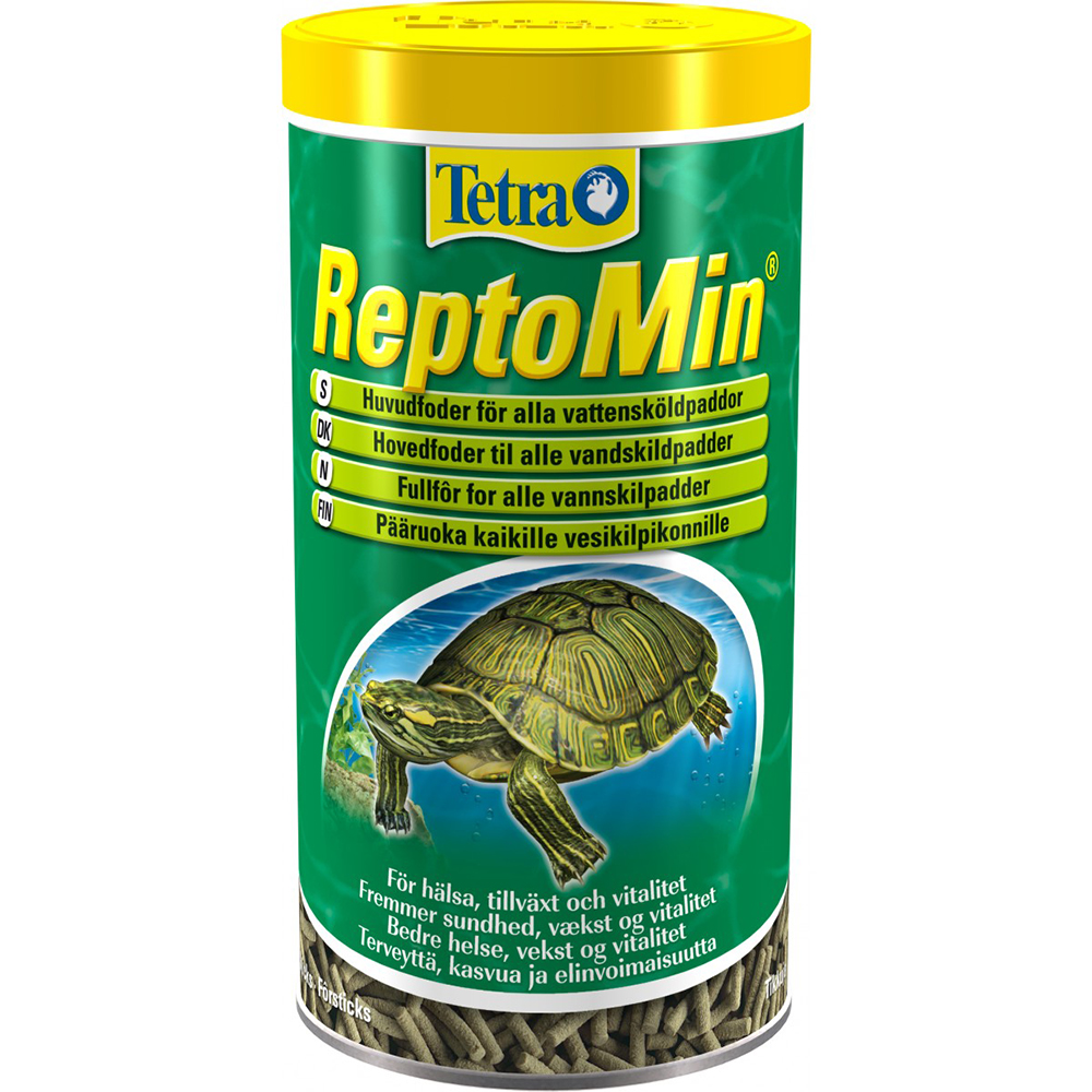 Корм для черепах Tetra ReptoMin 500 г reptomin корм для водных черепах палочки 250 мл