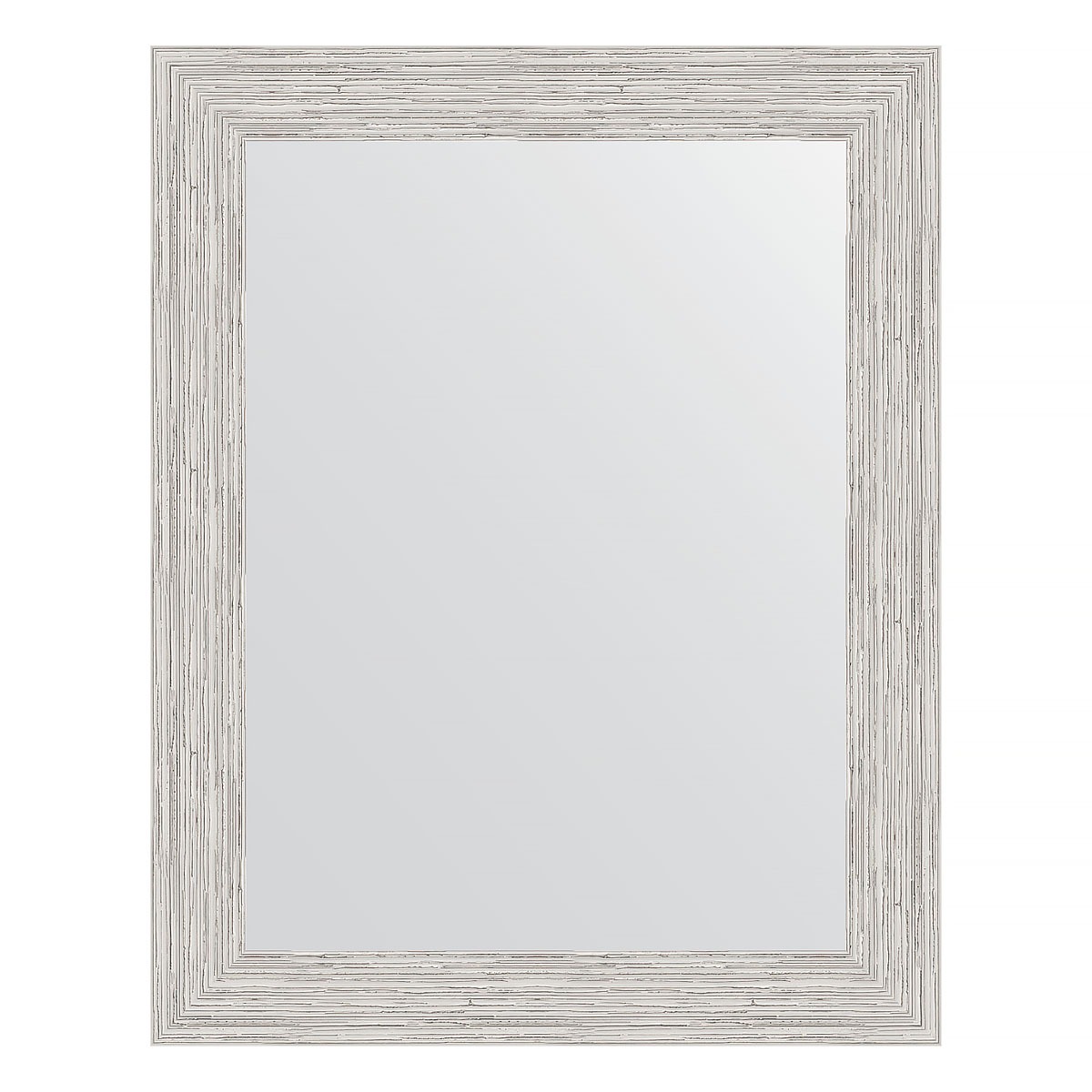 Зеркало в багетной раме Evoform серебряный дождь 46 мм 38х48 см