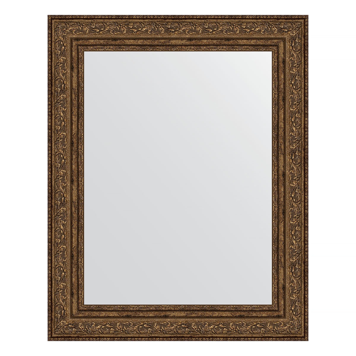 Зеркало в багетной раме Evoform виньетка состаренная бронза 56 мм 40х50 см зеркало с фацетом в багетной раме evoform виньетка бронзовая 85 мм 75х165 см