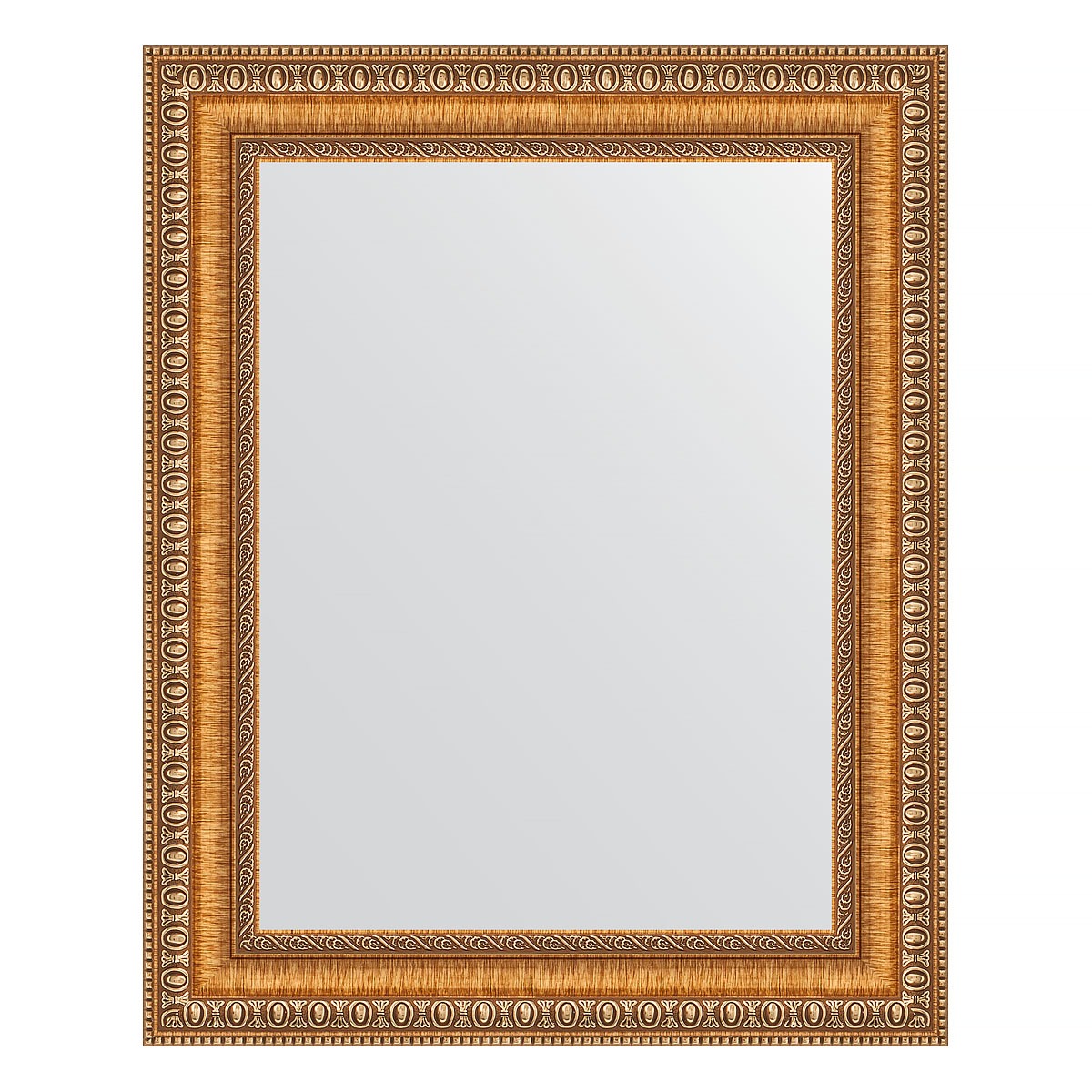 Зеркало в багетной раме Evoform золотые бусы на бронзе 60 мм 41х51 см бусы