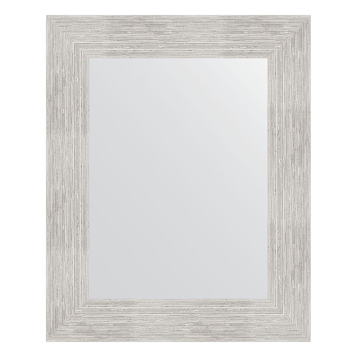 Зеркало в багетной раме Evoform серебряный дождь 70 мм 43х53 см
