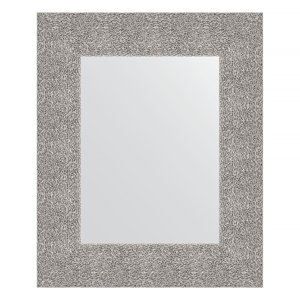 зеркало в багетной раме evoform чеканка серебряная 90 мм 80х160 см Зеркало в багетной раме Evoform чеканка серебряная 90 мм 46х56 см