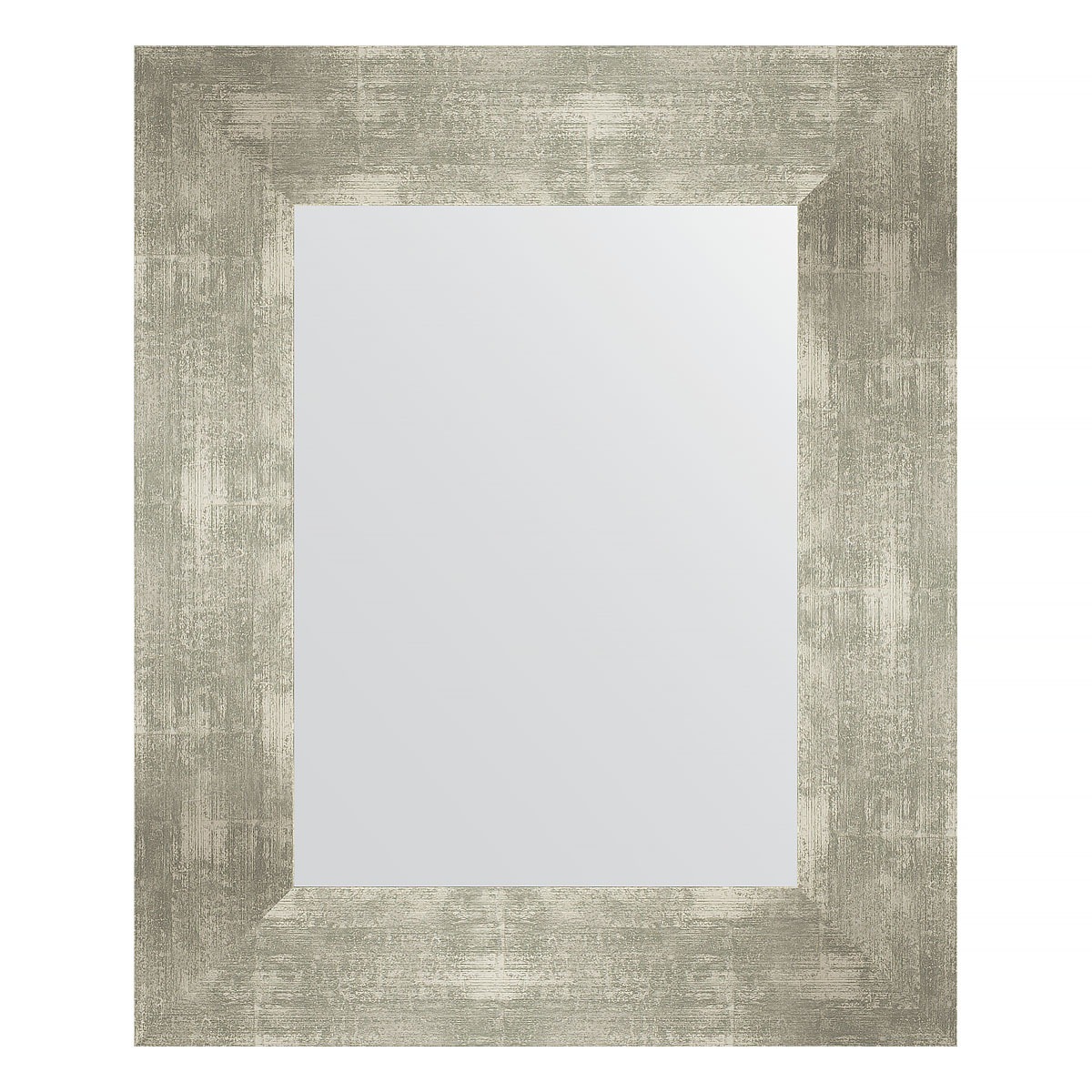 Зеркало в багетной раме Evoform алюминий 90 мм 46х56 см