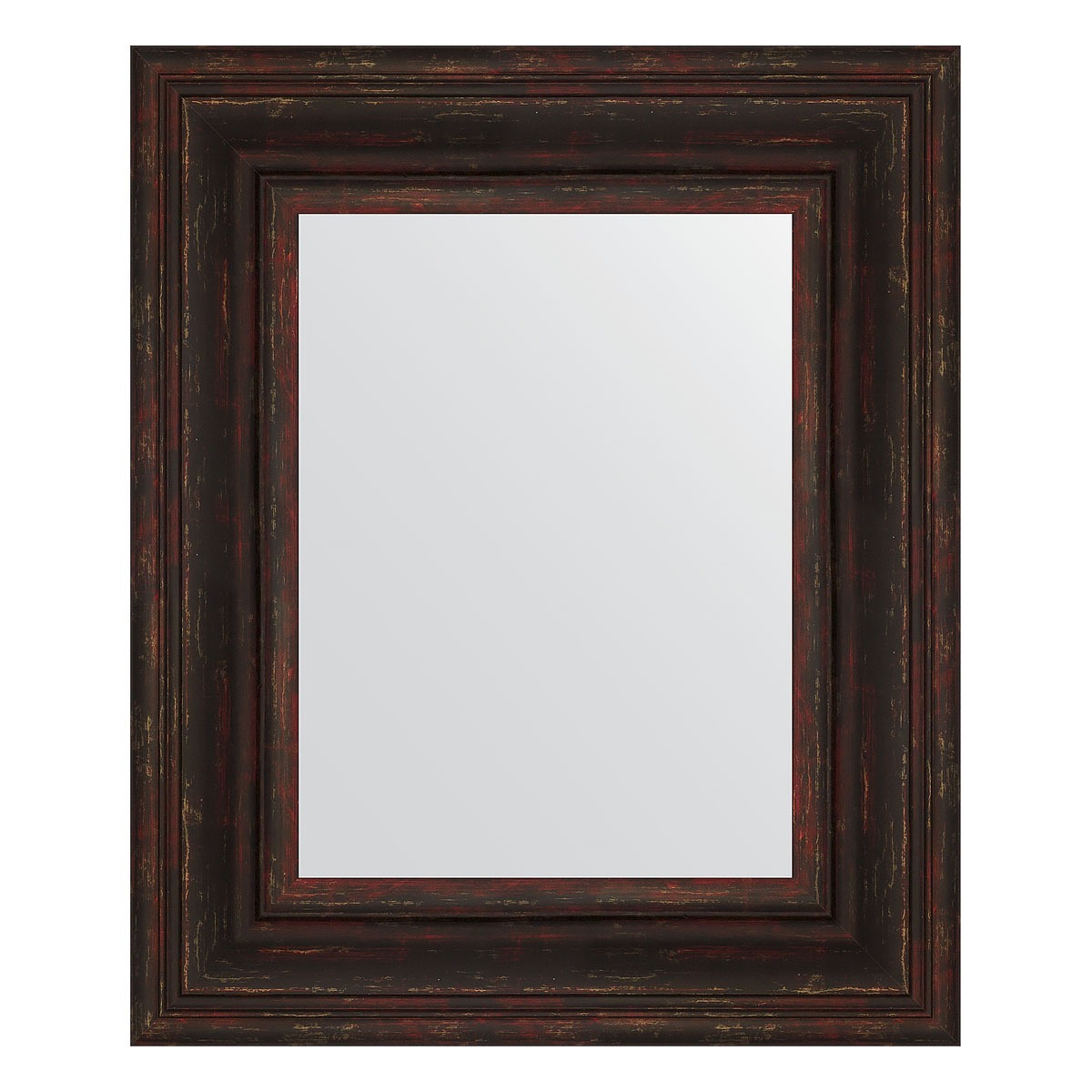 Зеркало в багетной раме Evoform темный прованс 99 мм 49х59 см зеркало с гравировкой в багетной раме evoform темный прованс 99 мм 79x106 см