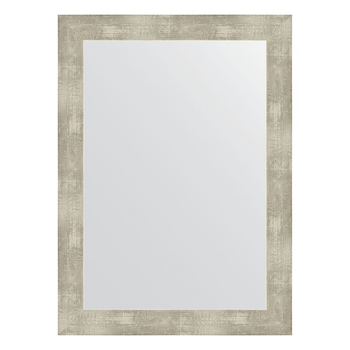 Зеркало в багетной раме Evoform алюминий 61 мм 54х74 см