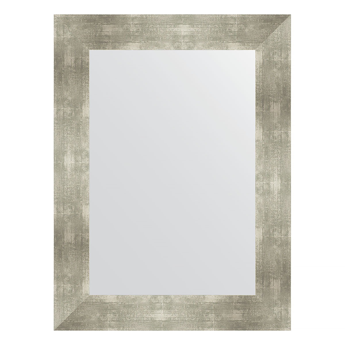 Зеркало в багетной раме Evoform алюминий 90 мм 60х80 см